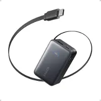 Anker Zolo Powerbank, 20.000 mAh 22,5W Max Draagbare Lader, USB-C In- en Output Snelladen Accupack, Slank Reismaatje