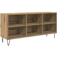 vidaXL TV Kast 103,5 x 30 x 50 cm Artisan Eiken Bewerkt hout