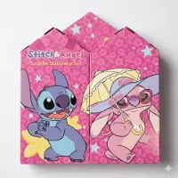 Lilo & Stitch Disney Stitch & Angel Adventskalender – 24 Verrassingen – Schrijfwarenset Cadeauset – Kerstcadeau voor Kinderen - Roze Geschenkset - Adventkalender