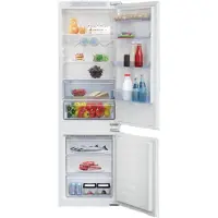 Beko BCSA285E4SN koel-vriescombinatie Ingebouwd 271 l Wit