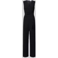 Rich & royal Glanzende jumpsuit met V-hals