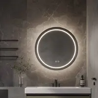 Martens & Meijer Spiegel Frankfurt Rond 60 cm met Directe & Indirecte Verlichting Rondom, Incl. Verwarming & Dimbare Touch