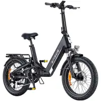 ENGWE L20 3.0 Boost E-Bike -20 inch - 85km actieradius - 250W motor - zwart