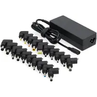 123accu Universele 90W adapter met 20 aansluitingen (20 V, 4.5 A, 90 W, huismerk)