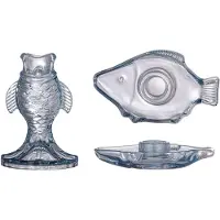 Creative Collection - Linley Candle Holder - Blue