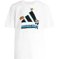 Adidas Functioneel shirt 'Minecraft' oranje / zwart / wit