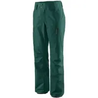 Patagonia Skibroek Women Powder Town Pants Cascade Green-XL