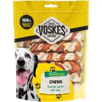Voskes Hondensnack Spiralen Runderhuid & Eend 20 Stuks