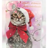 Azoza 24-delige Kinder Kerst Adventskalender Sieraden Bedels Voor Kinderen Kitten