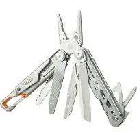 Richmann Multitool 15-in-1 van Roestvrij Staal – 170mm – Met Etui – Zakmes, Tang, Schaar, Zaag & Schroevendraaier – Multifunctioneel Gereedschap voor Outdoor & Klussen