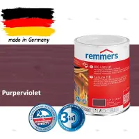 Remmers HK-Lazuur 3in1 Purperviolet 0,75L – Premium Houtbeschermingsbeits voor Buiten – Oplosmiddelhoudend – UV- & Vochtwerend – Impregneer, Grondlaag & Beits in Eén