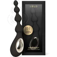 LELO Soraya Beads - anaal vibrator - oplaadbaar, waterdicht - zwart