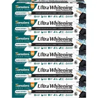 Himalaya herbals Himalaya Gum Expert Ultra Whitening Herbal Toothpaste - 6 x 75 ml - Charcoal & Black Seed Oil - Versterkt en Verzorgt Tandvlees - Fluoridevrij - Ayurvedische Tandpasta