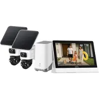 Eufy Security eufyCam S4 2-camera set - wit + Smart Display E10