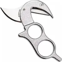 Wyoming Knife WY4 The Original Field Dressing Knife, Metal, ontweidingsmes, lederen schede