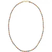 Gaya Ketting goud / rose-goud / zilver