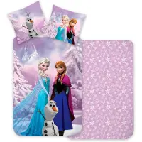 Licens Bed Linen - Junior Size 100x140 cm - Frozen