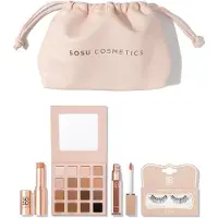 Sosu | The Complete Collection Gift Set - Eyeshadow Palette - Blush -Lipglaze - Wimpers - Vegan