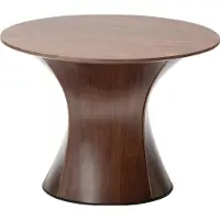 Ebuy24 Root Dan-Form bijzettafel fineer walnoot.