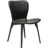 Dan Form Paragon Dan-Form eetkamerstoel PU-kunstleer zwart.