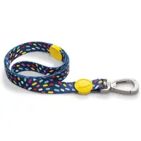 Morsø hondenriem gerecycled color invaders paars 120x1,5 cm 6-20 kg