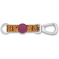Morsø key cord sleutelhanger gerecycled jungle drum oranje M