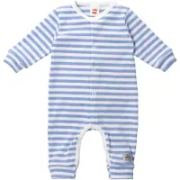 Makoma Rompertje/body blauw / wit