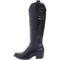 Smile Favorites Cowboylaarzen zwart