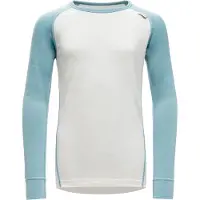 Devold - Junior's Breeze Merino Shirt - Merino-ondergoed 10 Years, wit