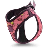 Morsø hondentuig body mesh gerecycled pink think roze 56-62 cm