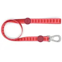 Morsö hondenriem gerecycled lipstick roze 120x1,5 cm tot 6 kg