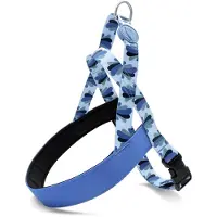 Morsö norwegian tuig voor hond gerecycled splash blauw 39-48x35 cm