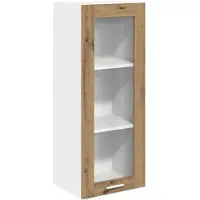 vidaXL Hangkast Artisan Eiken 40 x 31 x 100 cm Bewerkt hout