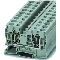Phoenix Contact 3036149 Doorgangsserieklem 12.2 mm Spanveer Grijs 50 stuk(s) Piece
