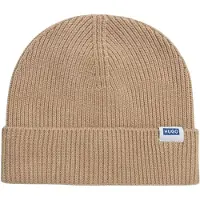 HUGO Heren xiav beanie - Stone