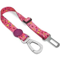 Morsø honden autogordel gerecycled pink think roze 40-65x1,5 cm tot 4 kg