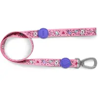 Morsö hondenriem gerecycled sweet tweet roze 120x1,5 cm tot 6 kg
