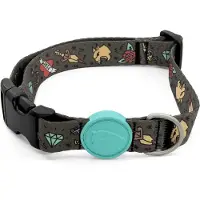 Morsø halsband voor hond gerecycled ink tank groen 37-58x2,5 cm