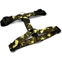 Morsø tuig voor hond h-tuig voor hond gerecycled full metal dog bruin 40-55x1,5 cm