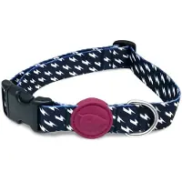 Morsø halsband voor hond gerecycled power flow zwart 30-42x1,5 cm
