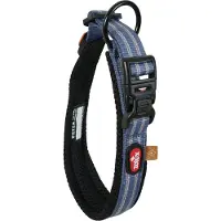 Zolux bvk halsband voor hond blauw S 25-35 cm x 3,5 cm