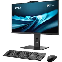 MSI AIO PRO AP242P 14M-649XEU, Intel Core i5-14400, 23.8 inch, IPS LED, Full HD, geen touchscreen, anti-reflecterend, 16 GB RAM, 512 GB SSD M.2, AX211 WiFi 6E, geen besturingssysteem, zwart