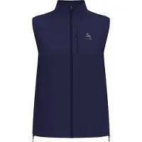 Odlo Zeroweight Dames Jas Mouwloos Donkerblauw || Maat: S