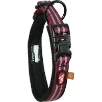Zolux bvk halsband hond rood M 35-45 cm x 3,5 cm