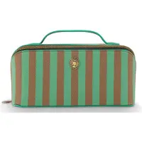 Pip studio Toilettas Cyrille Cosmetic Bag Medium Stripe Green