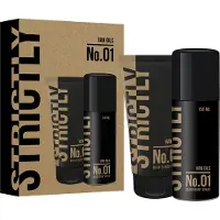 Van Gils - Strictly No. 01 Deodorant Spray 150 ml + Shower Gel 150 ml - Verzorgingsset Heren