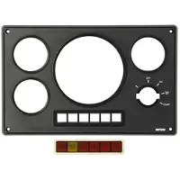 VETUS Mp34 Frontplate Panel With Foil Transparant