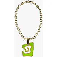 Ace & tate Unisex Felt Axi Yuzu Size: OS | Necklaces Outlet | Unisex | Groen