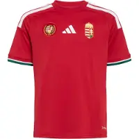 Adidas Functioneel shirt 'Hungary 26 Home Kids' mosterd / knalrood / wit