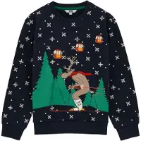 We fashion Sweatshirt marine / gemengde kleuren